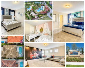 Charming 5B5BA Home-Private Pool Mins from Disney